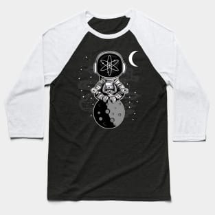 Astronaut Cosmos Crypto ATOM Coin To The Moon Crypto Token Cryptocurrency Wallet Birthday Gift For Men Women Kids Baseball T-Shirt